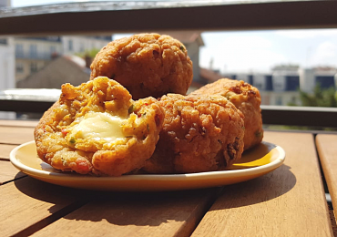 Croquettes de pommes de terre et viande hachée